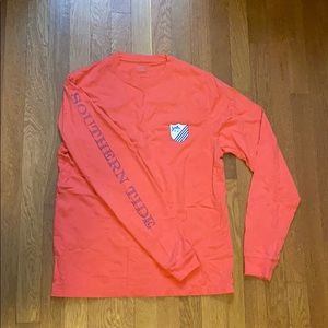 Southern Tide LS Tee - Size Small